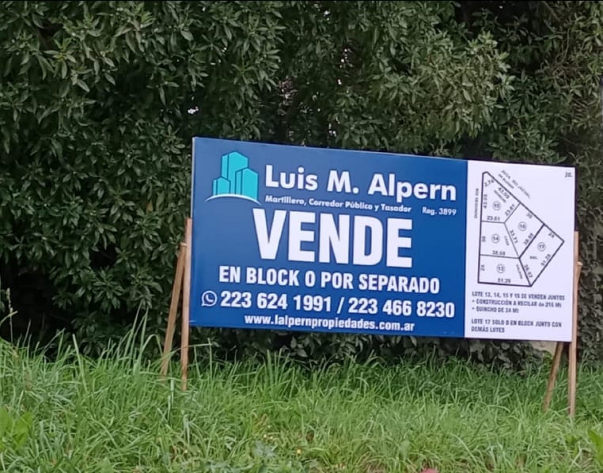 Terrenos Ruta 226 km19